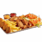 Classique kebab plat