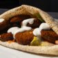 Falafel pain libanais