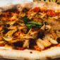 Pizza au kebab mixte